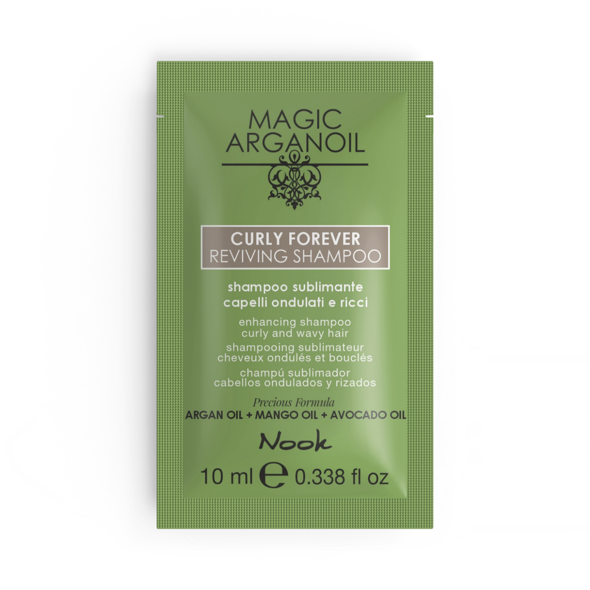 Nook Magic ArganOil Curly Forever– Șampon Revigorant pentru Păr