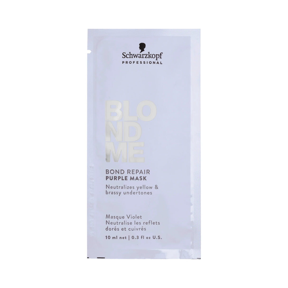 Tester Mască Mov Reparatorare Schwarzkopf BLONDME Bond Repair 10ml