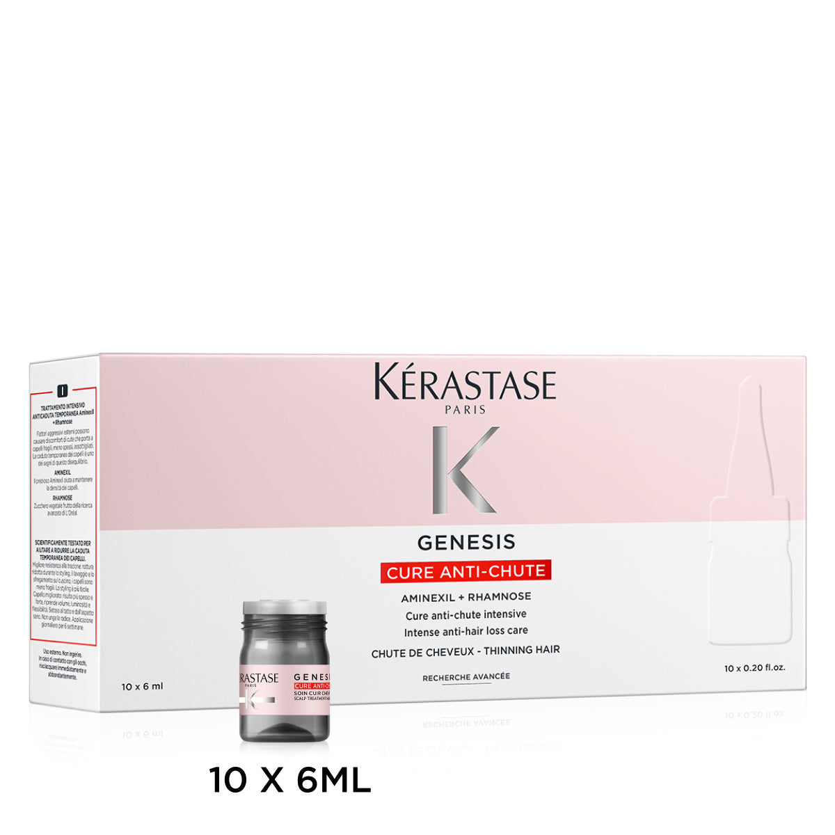 Kérastase Genesis Cure Anti-Chute – Tratament Intensiv Împotriva Căderii Părului 10x6ml