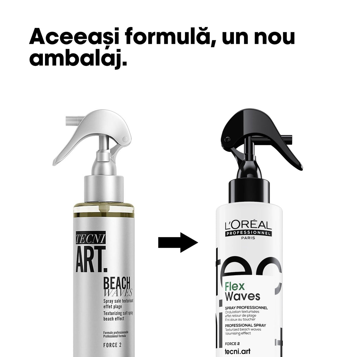 L’Oréal Professionnel Tecni.Art Flex Waves – Spray Profesional de Styling pentru Bucle Texturate și Volum Natural, 190ml