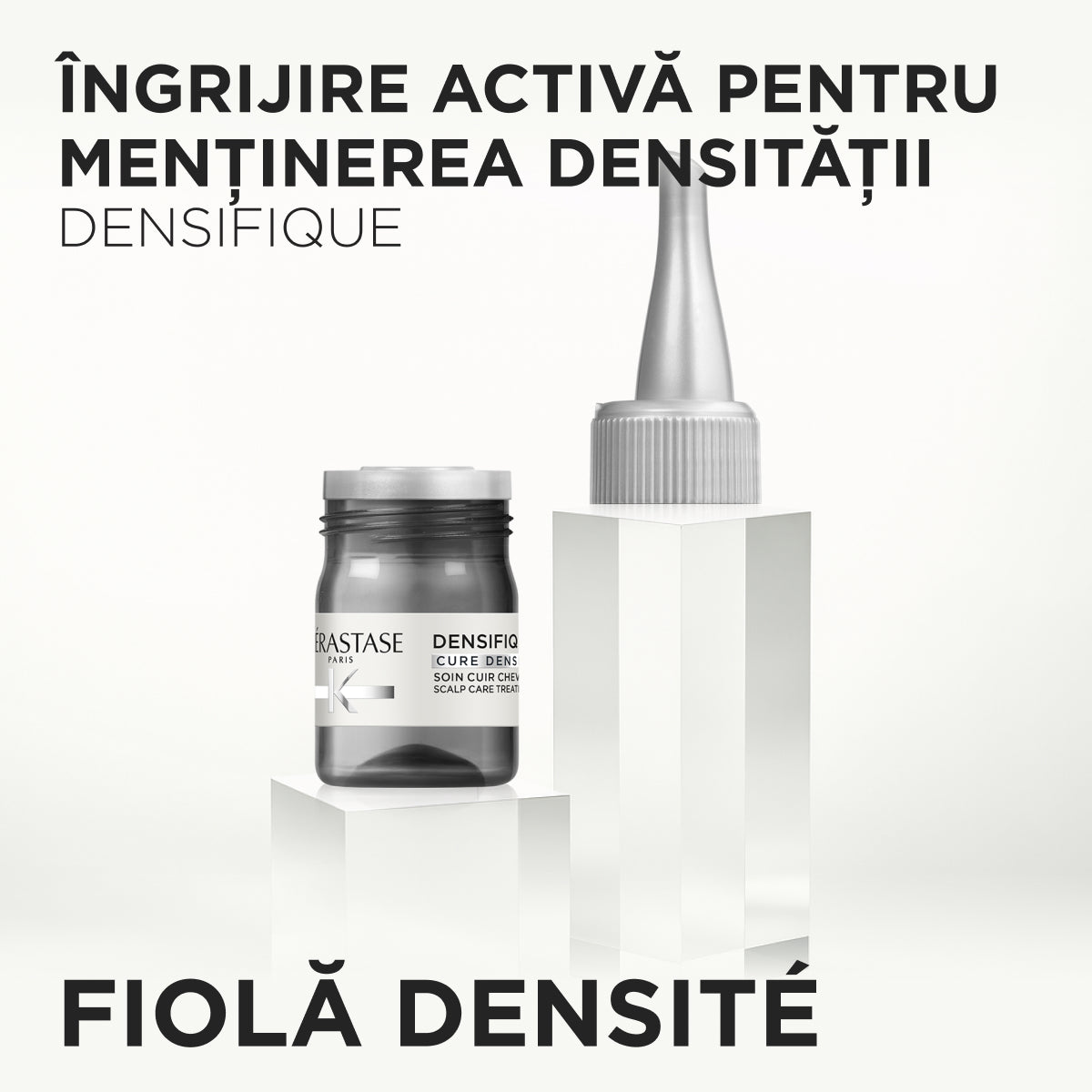 Kérastase Densifique Cure Densité – Tratament Activ pentru Densitatea și Calitatea Părului 10x6ml