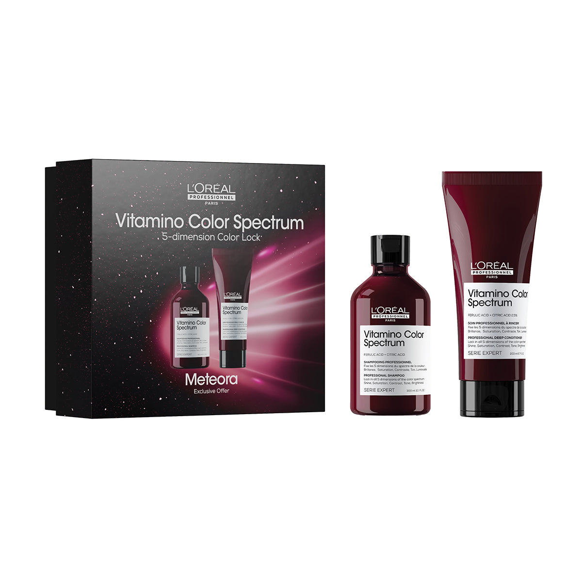L’Oréal Professionnel Serie Expert Vitamino Color Spectrum Set Profesional Șampon 300 ml Balsam 200 ml