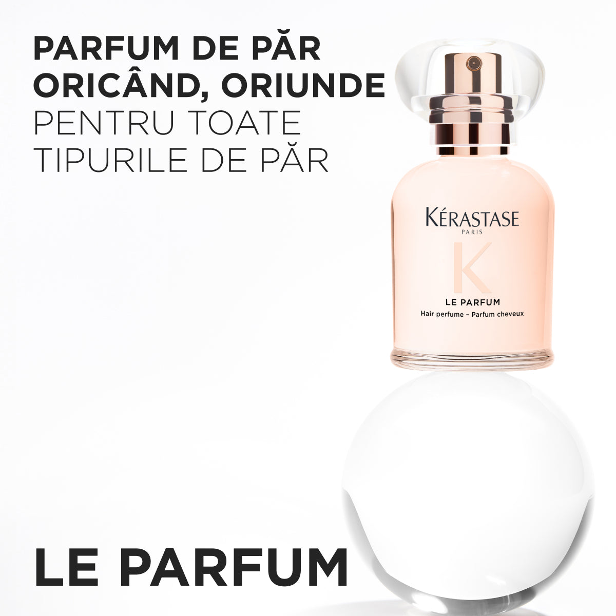 Kérastase Gloss Absolu Le Parfum – Parfum de păr rafinat, cu note florale și citrice – 30 ml