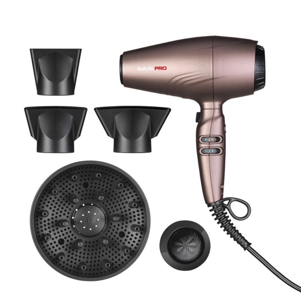 BaBylissPRO Poderoso Uscător de Păr Profesional Digital 2400W
