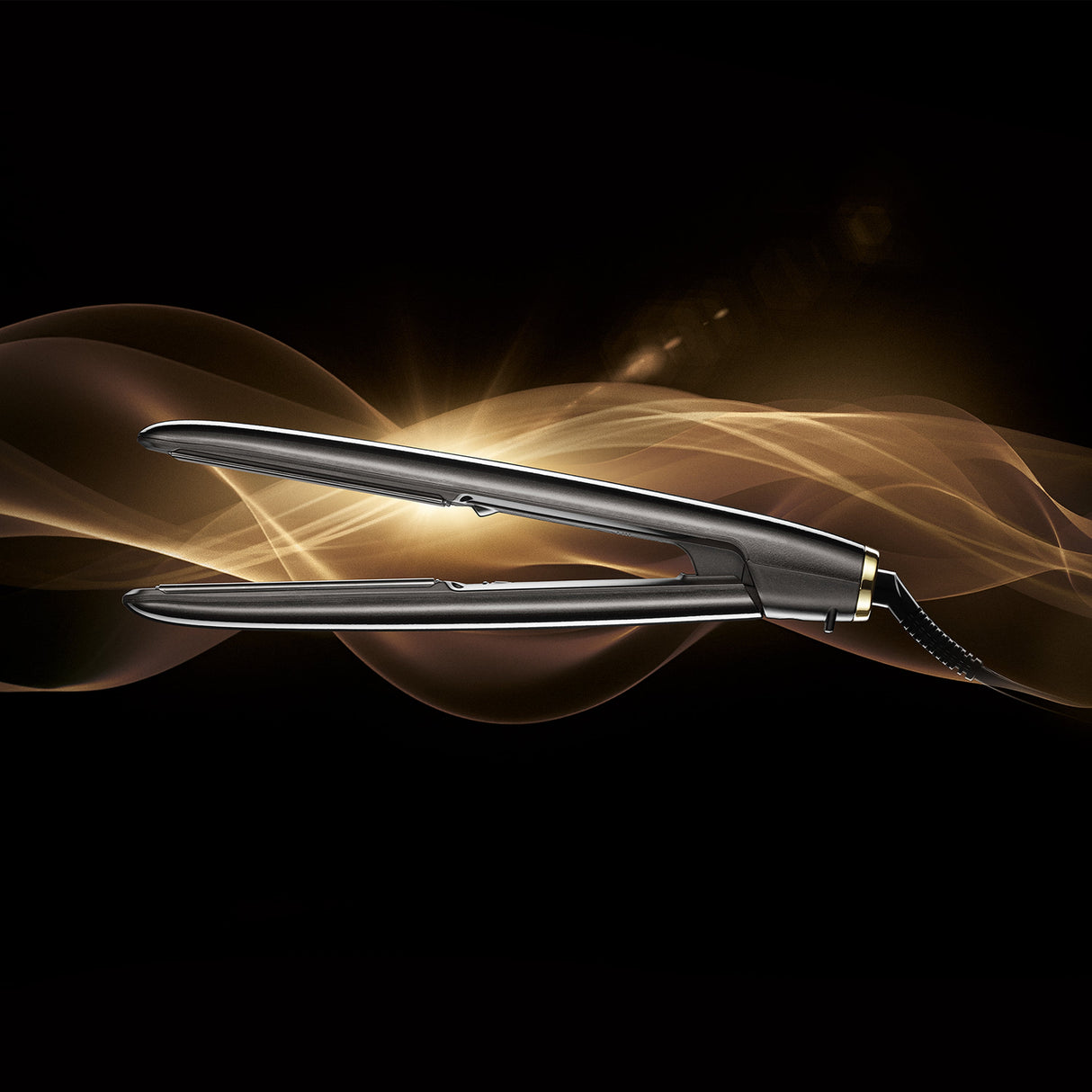 Placă Profesională BaBylissPRO Stilista Gri-Auriu 25mm cu Memorie Inteligentă și Tehnologie cu Ioni