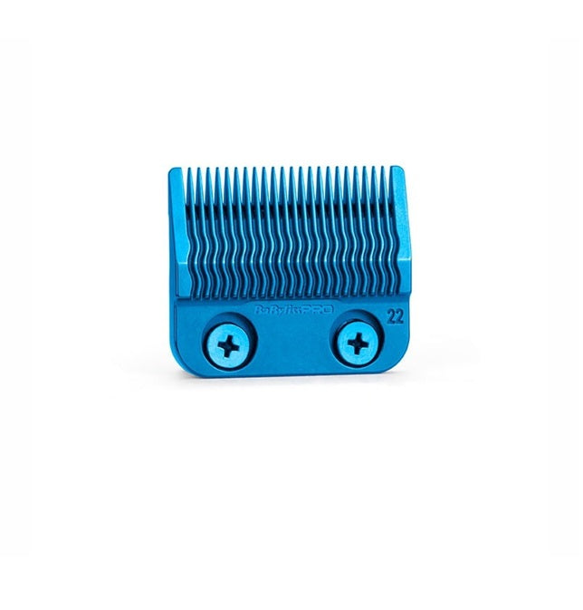 BaBylissPRO Blue Titanium – Set Cuțite Profesionale pentru Mașină de Tuns, Fade Blade 45 mm, Titan Hipoalergenic