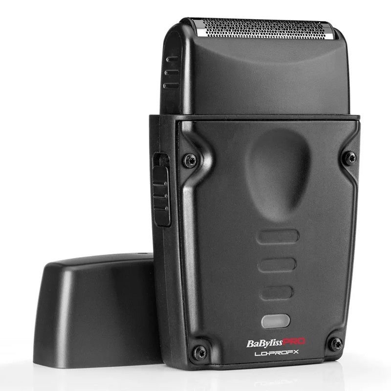 BaBylissPRO LO-PROFX Compact Shaver – Professional Shaver, Ultra-Compact, Single Foil Black Titanium, 10,000 RPM Motor