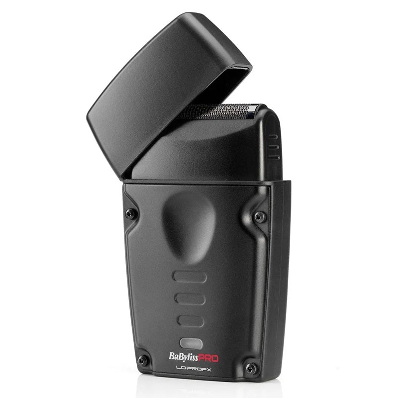BaBylissPRO LO-PROFX Compact Shaver – Professional Shaver, Ultra-Compact, Single Foil Black Titanium, 10,000 RPM Motor