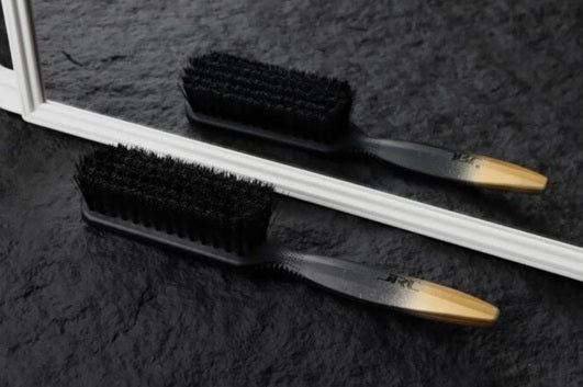 JRL Premium Fade Double-Sided Brush – Perie Profesională pentru Păr și Barbă