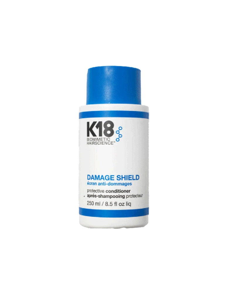 K18 Damage Shield Conditioner 250ml – Balsam protector anti-UV & anti-deteriorare cu K18PEPTIDE™, pentru păr rezistent, strălucitor și mătăsos
