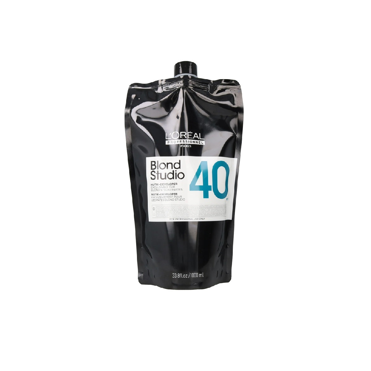 L’Oréal Professionnel Blond Studio Nutri Developer 40 Vol 12% 1L – Oxidant cremos pentru decolorare intensă, cu acțiune nutritivă și rezultate blonde luminoase