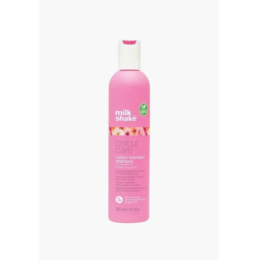 Milk Shake Colour Maintainer Flower Fragrance Shampoo 300ml – Șampon Profesional pentru Păr Vopsit, Protecția Culorii și Strălucire Intensă