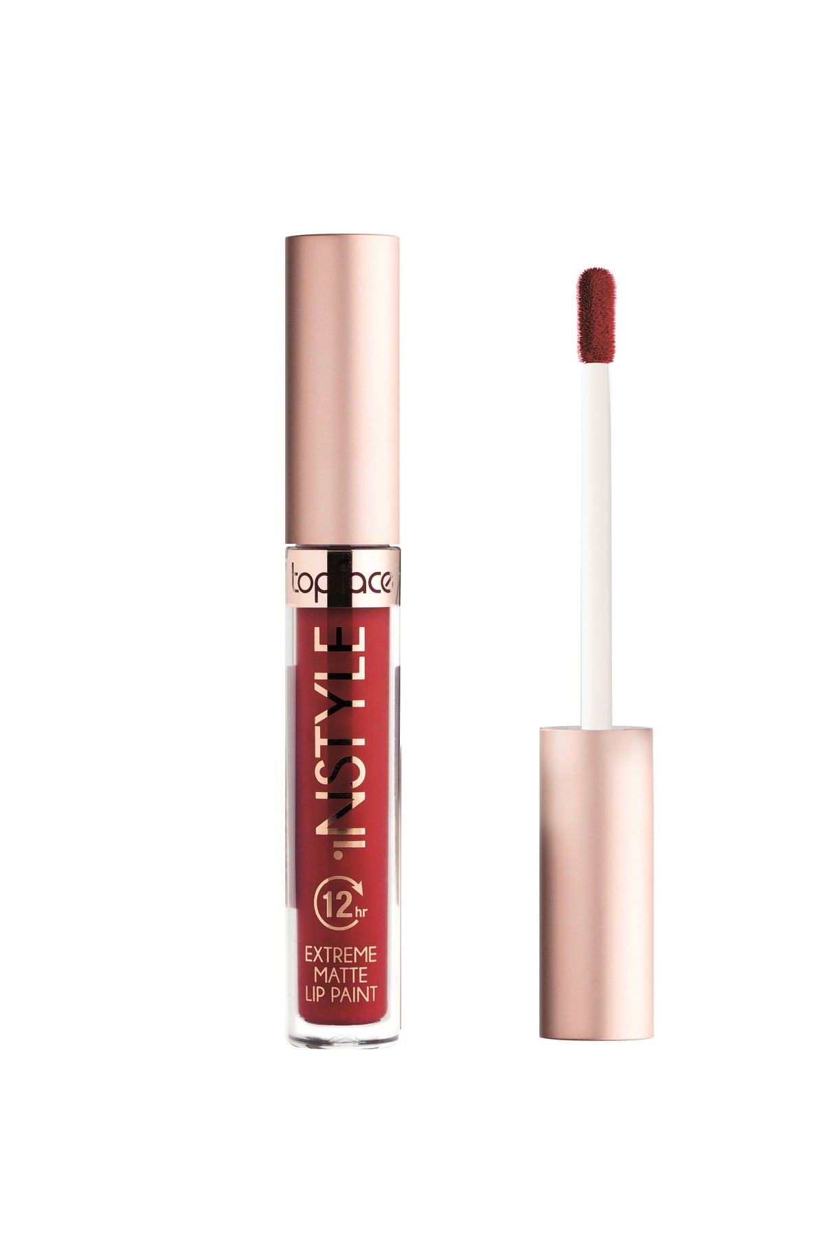 Topface Ruj Lichid Extreme Matte Instyle 12H – Culoare Intensă, Confort Maxim și Rezistență Extremă