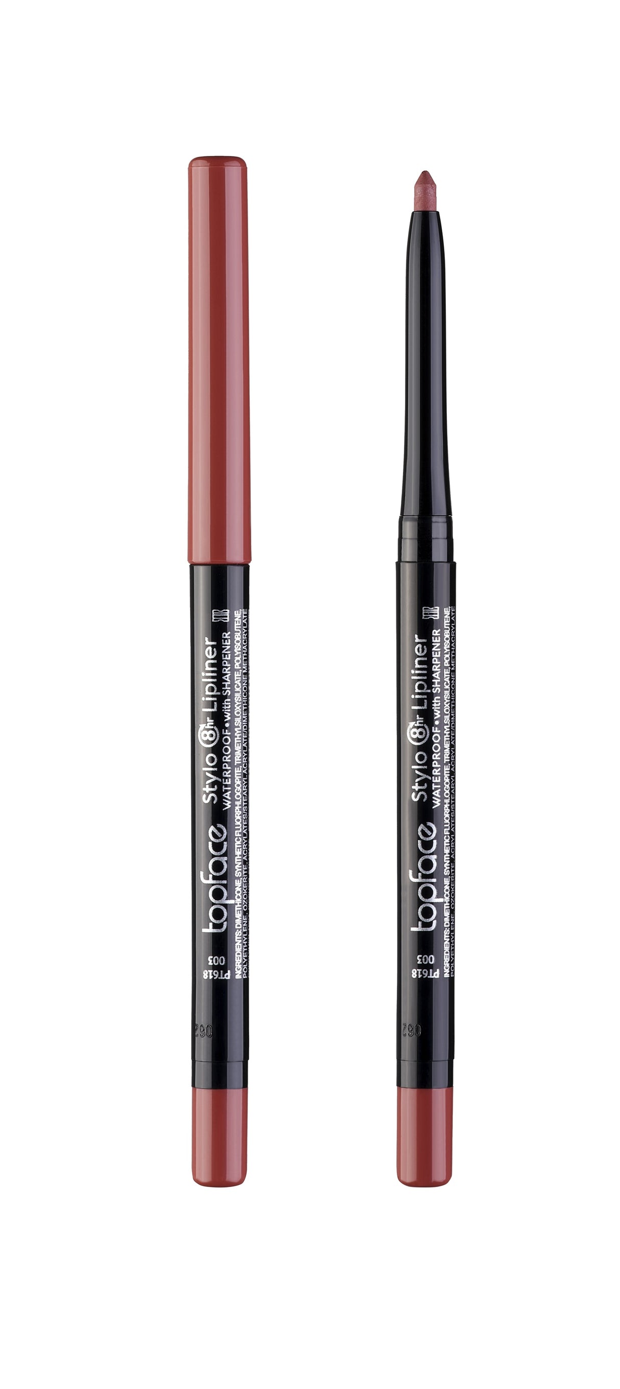 Topface Creion de Buze Stylo Lipliner 8H – Contur Perfect, Rezistență de Până la 8 Ore și Textură Ultra-Cremă