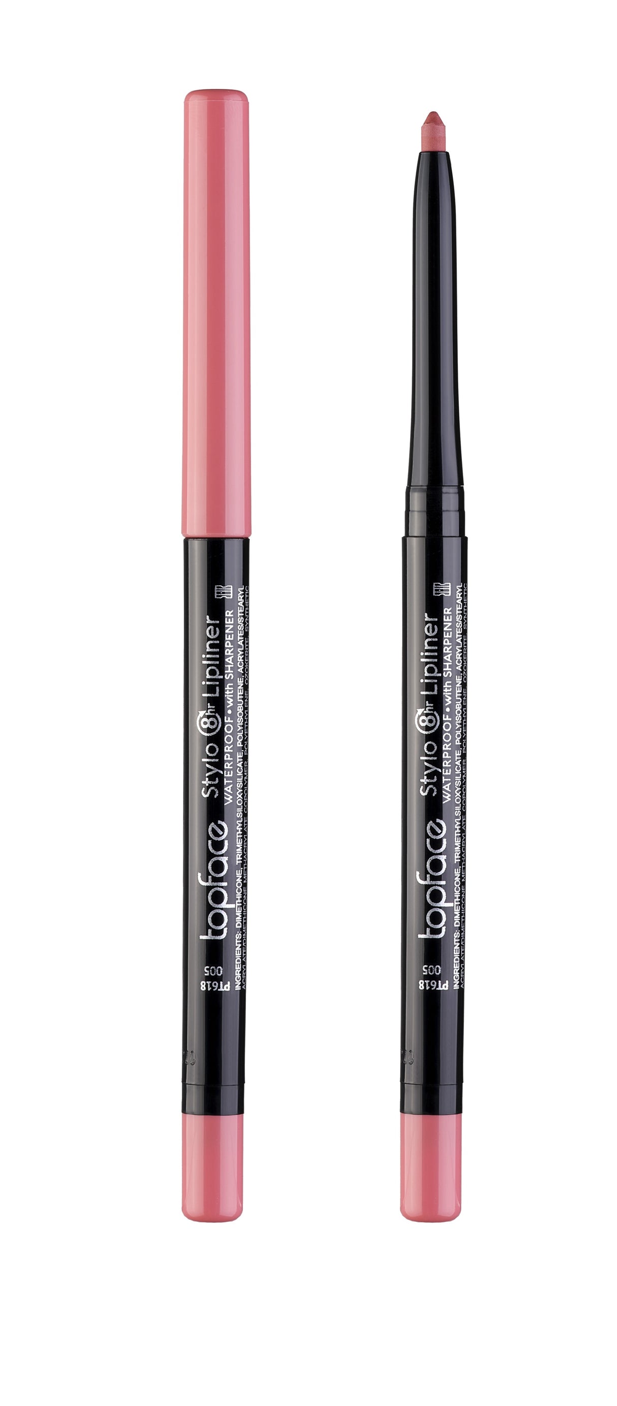 Topface Creion de Buze Stylo Lipliner 8H – Contur Perfect, Rezistență de Până la 8 Ore și Textură Ultra-Cremă