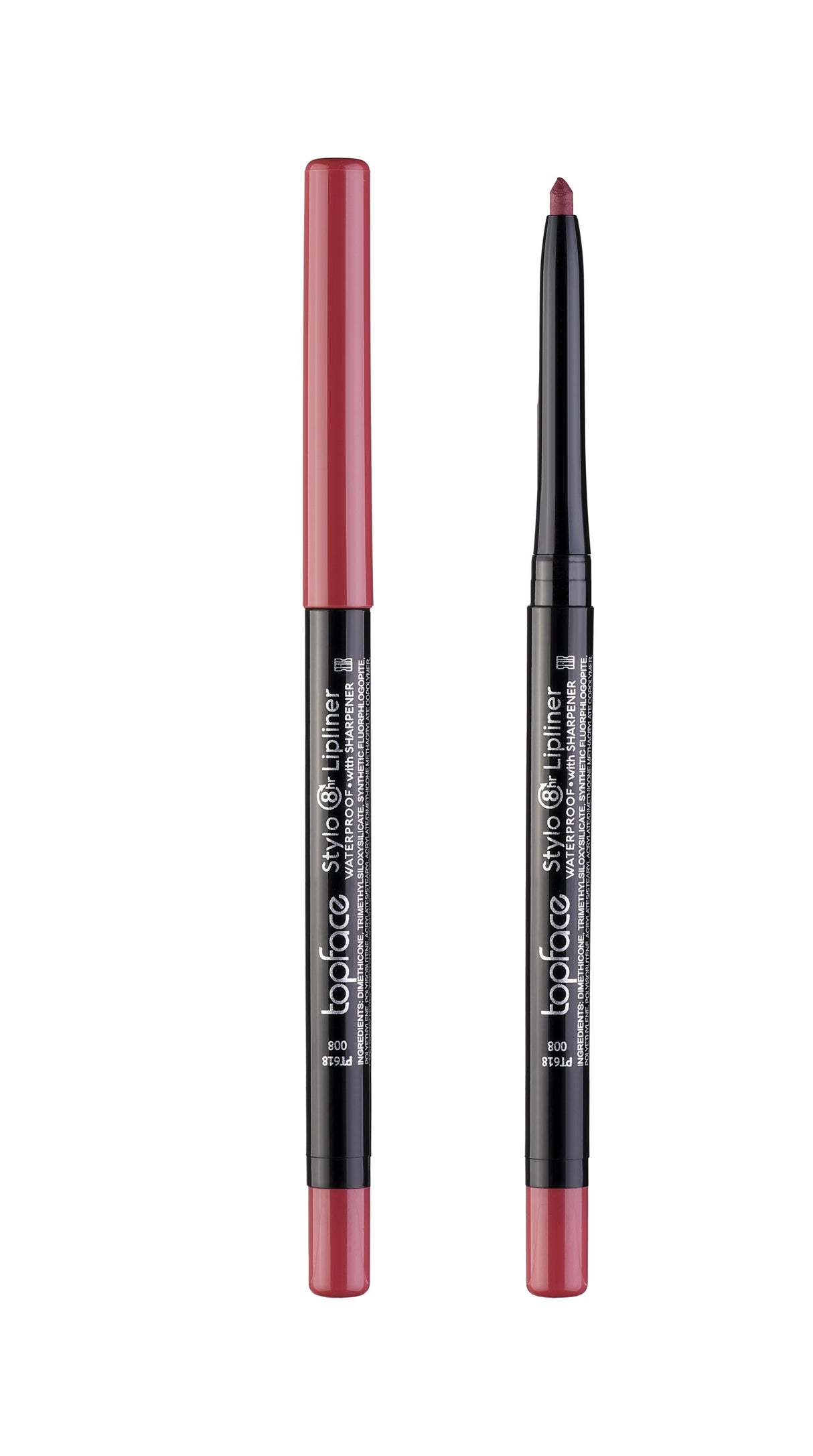 Topface Creion de Buze Stylo Lipliner 8H – Contur Perfect, Rezistență de Până la 8 Ore și Textură Ultra-Cremă