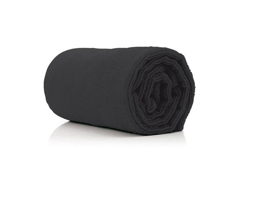 Sensus Prosop Profesional pentru Coafor din Bumbac Negru – Cotton Towel Comfort 90x50cm, Ultra-Absorbant și Rezistent