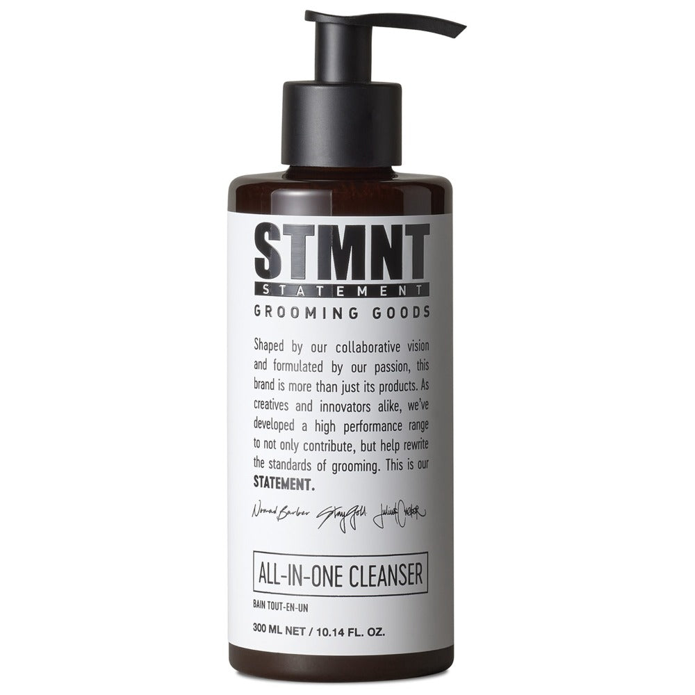 STMNT All-In-One Cleanser Gel de Curățare pentru Păr, Barbă, Corp și Față