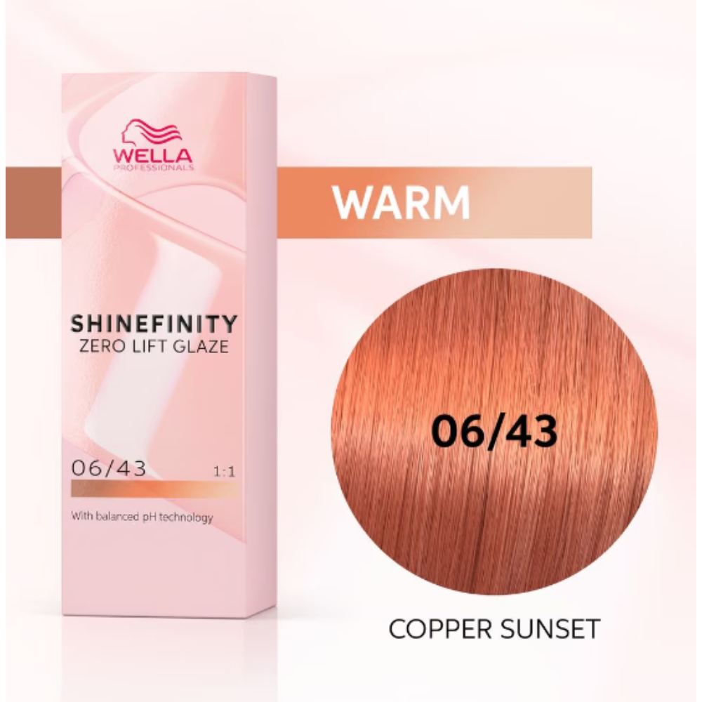 Wella Shinefinity Zero Lift Glaze – Vopsea demi-permanenta fara amoniac 60 ml