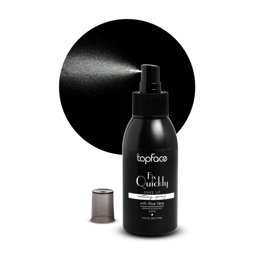 Topface Spray Fixator Machiaj – Finisaj Mat & Rezistență Îndelungată, pentru Toate Tipurile de Ten