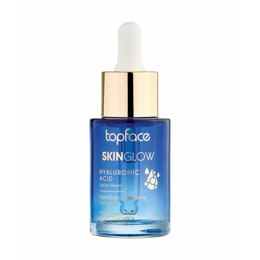 Topface SkinGlow Ser Facial cu Acid Hialuronic 30ml – Hidratare Intensă și Revigorare pentru Toate Tipurile de Ten
