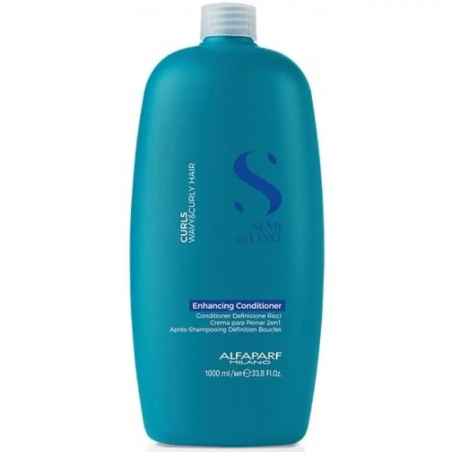 Alfaparf Milano Semi Di Lino Balsam pentru par cret sau ondulat - 1000 ml - Păr