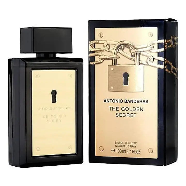 Antonio Banderas The Golden Secret EDT 100ml – Parfumul Misterului Masculin și al Seducției Sofisticate - Bărbați