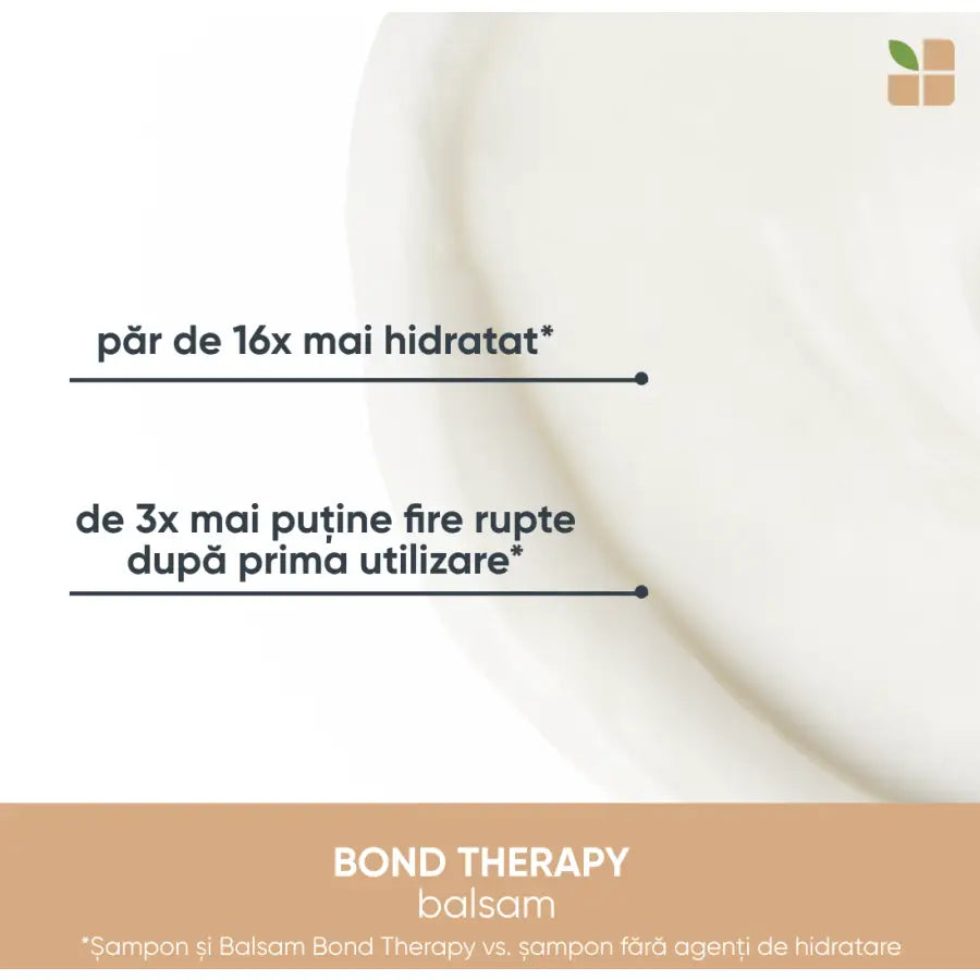 Balsam Biolage Bond Therapy – Regenerare Intensivă pentru Păr Deteriorat 200ml - Păr