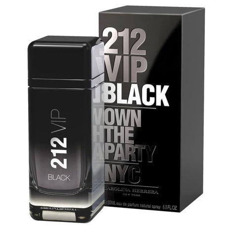 Carolina Herrera 212 VIP Black Men – Parfumul Magnetizant al Bărbatului Carismatic - 200 ml - Parfumuri