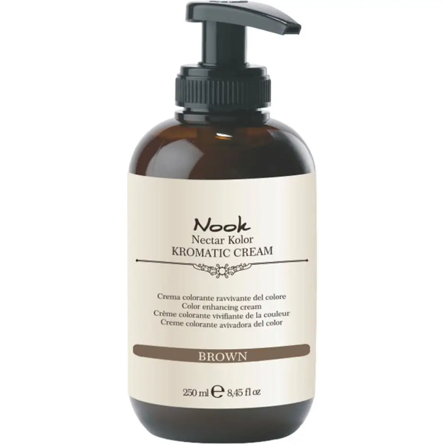 Cremă Hidratantă pentru Reîmprospătarea Culorii între Vopsiri Nook Kromatic Cream Maro 250ml - 250 ml - Păr