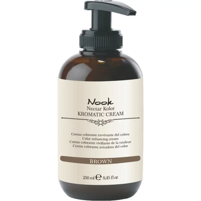 Cremă Hidratantă pentru Reîmprospătarea Culorii între Vopsiri Nook Kromatic Cream Maro 250ml - 250 ml - Păr