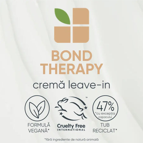 Crema Leave-In Biolage Bond Therapy – Reparare și Protecție pentru Părul Deteriorat 150ml - Păr