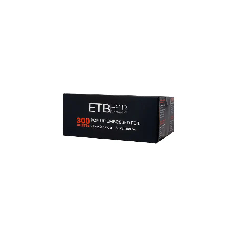 ETB Disposable Folie De Aluminiu Embosată Pretăiată 300 Buc X 27 Cm X 12cm