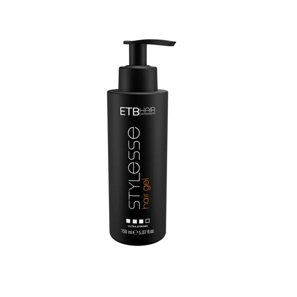 ETB Hair Stylesse Premium Hair Gel Ultra Strong – Gel de păr profesional cu fixare ultra puternică 150 ml - Păr