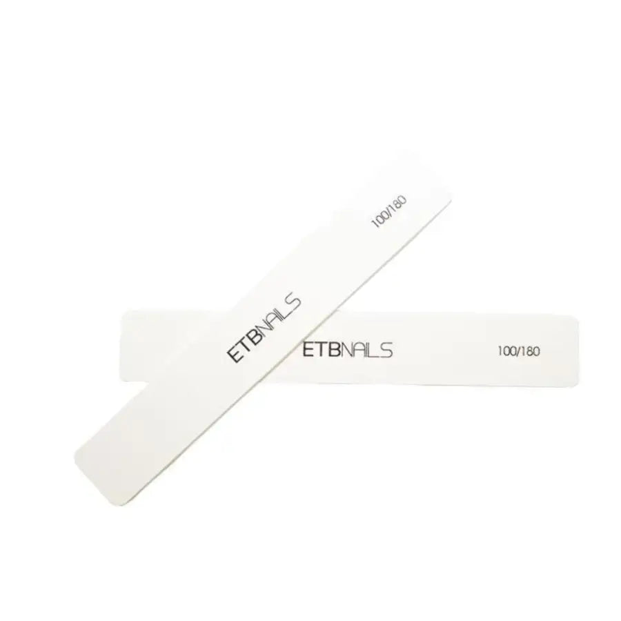 ETB Nails Pila dreptunghiulara alba