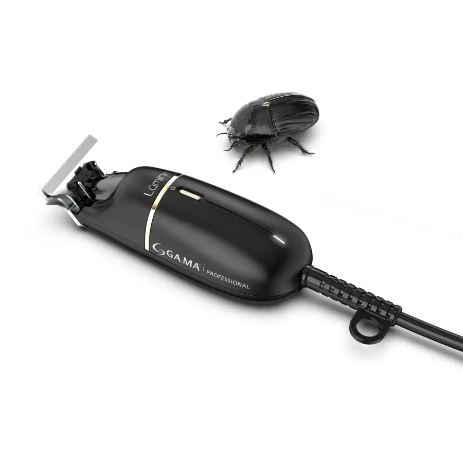 GA.MA Beetle Lumine Trimmer Profesional – Mașină de Contur cu Lamă Pro Sinterizată 5800 rpm Cord/Cordless Autonomie 90