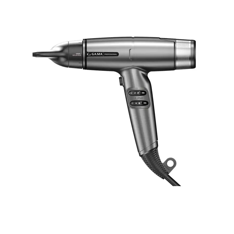 GA.MA IQ Lite Max Uscător de Păr Profesional – Putere Digitală de 1700W Tehnologie Oxy-Active Greutate Ultra-Redusă &