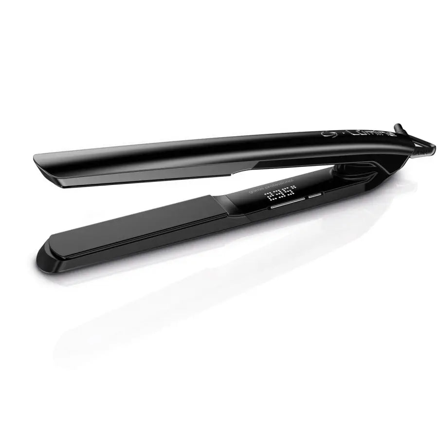 GA.MA Lumine PI5010 Placă de Întins Părul cu Tehnologie Plasma și Plăci Black Titanium – Profesională Rapidă pentru Păr