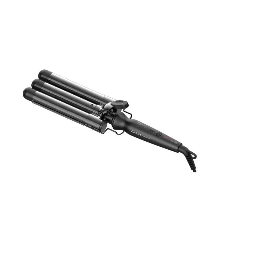 GA.MA Silk Salon Ondulator Triplu Profesional – Bucle Voluminoase și Definite Tehnologie Ceramică și Ionizare