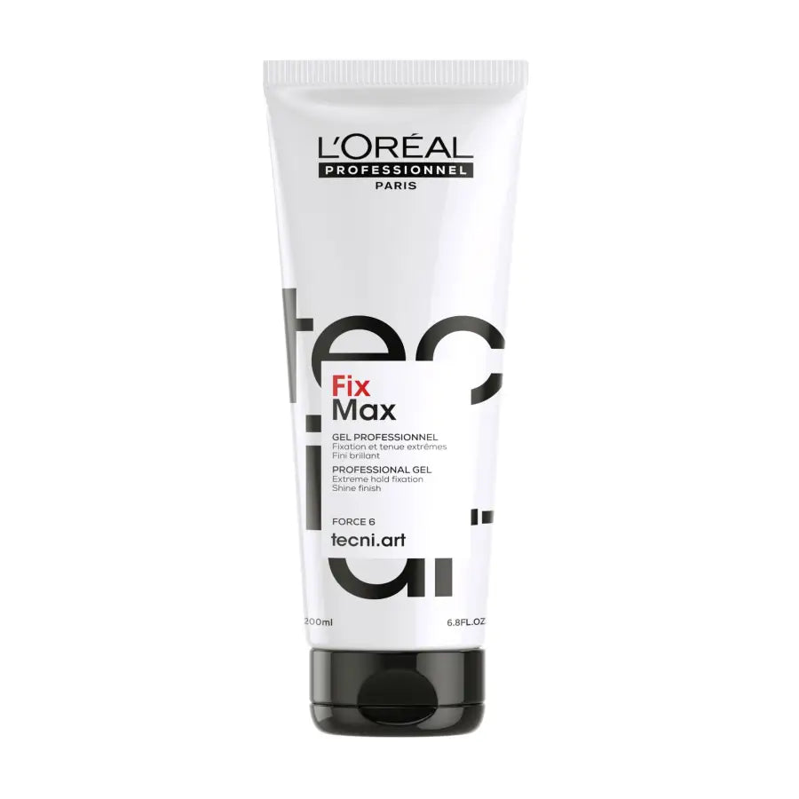 Gel de Fixare Profesional L’Oréal Professionnel Tecni.Art Fix Max 200ml – Fixare Extra-Puternică Strălucire Intensă