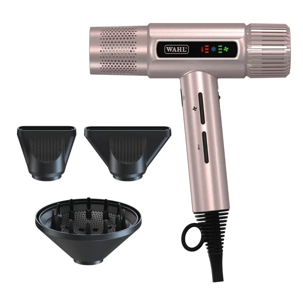 Wahl Vanquish Digital Uscător de Păr, cu Motor BLDC Avansat și Tehnologie de Control al Fluxului