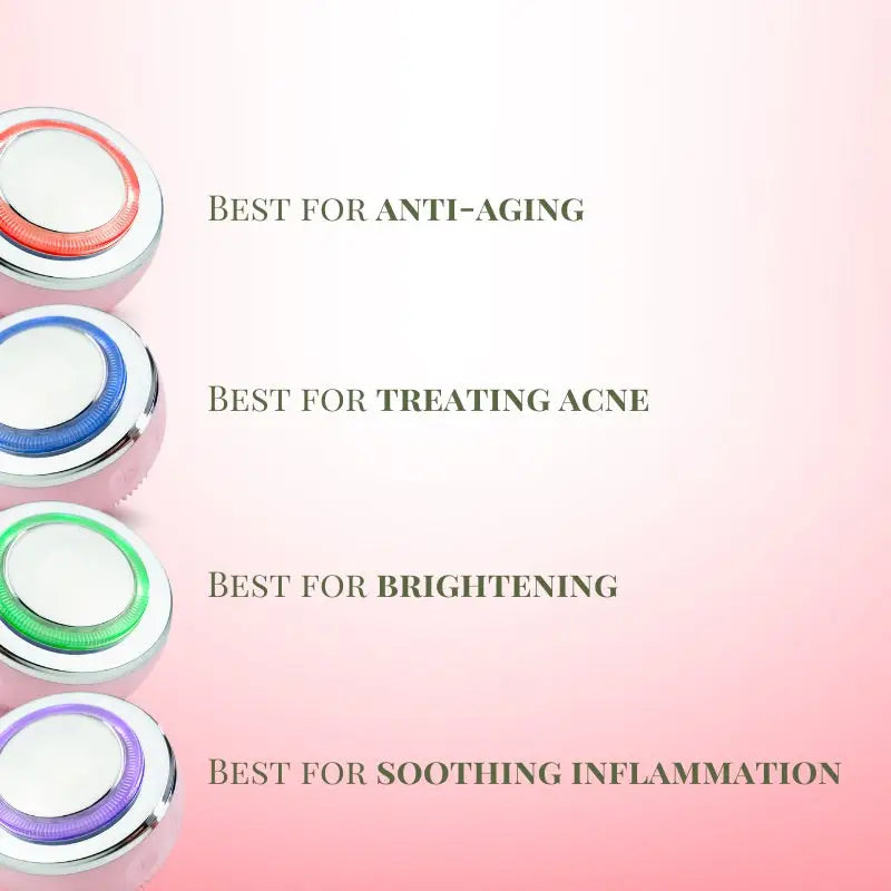 IREN Shizen LEDSKIN GENIE PRO – Perie de Curățare 4 în 1 de Lux cu Terapie LED, Masaj EMS și Tehnologie Japoneză pentru un Ten Curat, Ferm și Luminos