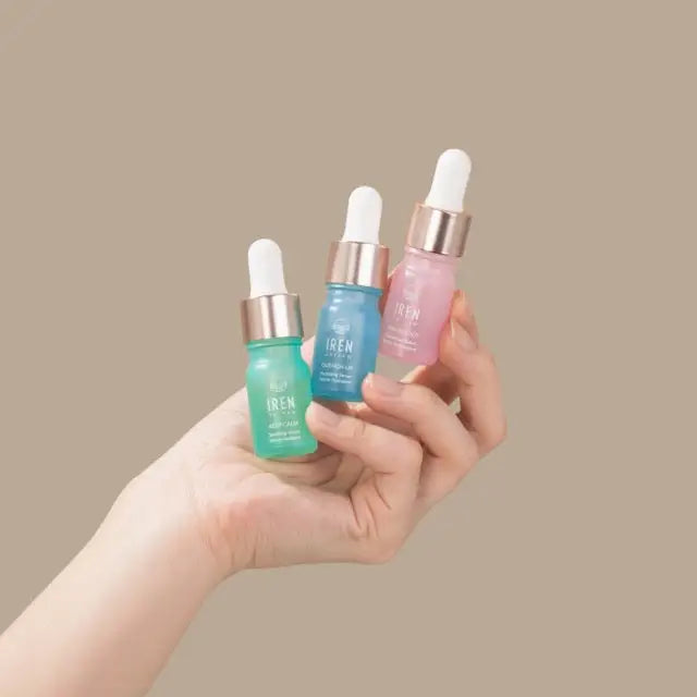 IREN Shizen Dew Up Discovery Kit – Kit pentru hidratarea pielii uscate, sensibile și deshidratate, cu superingrediente japoneze și efecte vizibile