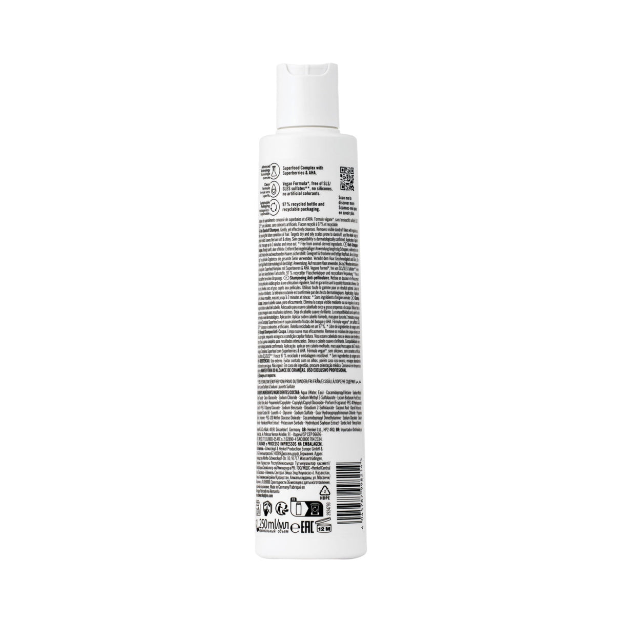 Schwarzkopf Professional Bonacure Scalp Care Șampon Anti Mătreață