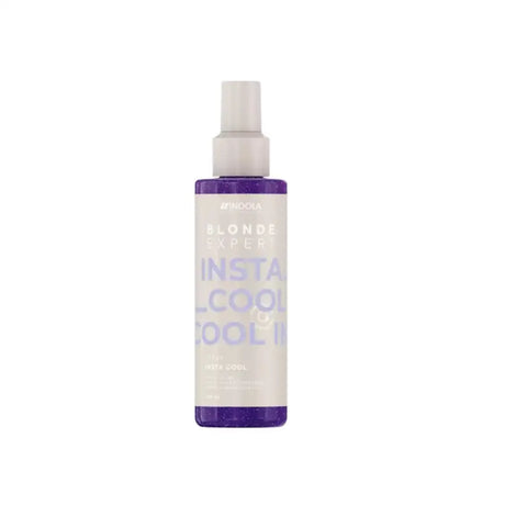 Indola Blonde Expert InstaCool Spray 150ml – Spray Leave-In Anti-Galben pentru Păr Blond sau Gri Efect Instant