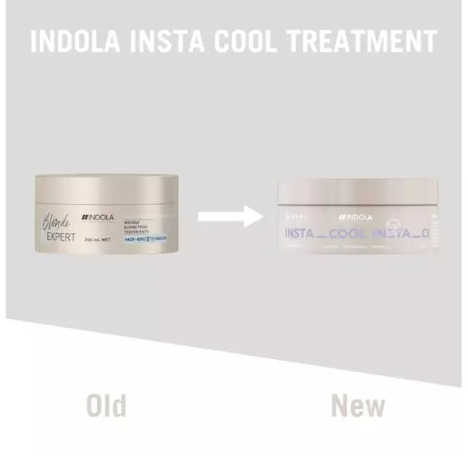 Indola Blonde Expert InstaCool Tratament Neutralizator 200ml – Revitalizare Intensivă pentru Blondul Tău cu Pigmenți