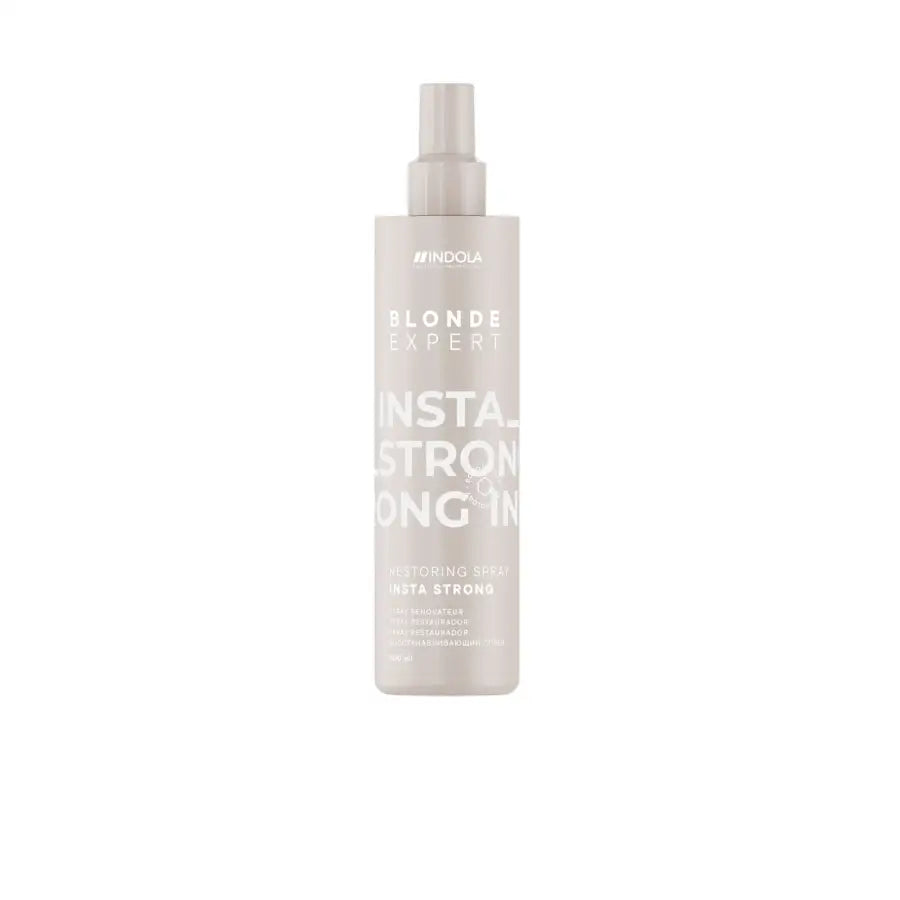 Indola Blonde Expert InstaStrong Spray 300ml – Spray Leave-in cu Tehnologie Bond pentru Păr Blond și Deteriorat