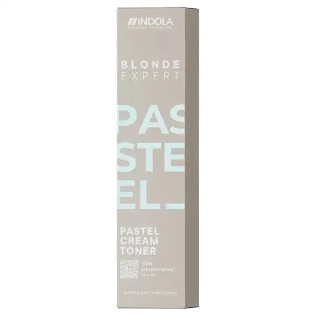 Indola Blonde Expert Pastel Cream Toner Vopsea De Păr Fără Amoniac– Ton pastelat cu reflexii metalice pentru păr blond