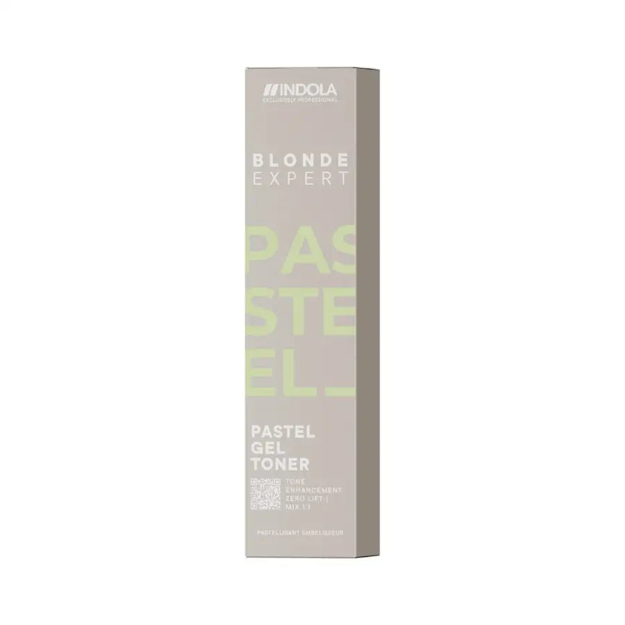 Indola Blonde Expert Pastel Gel Toner 60ml – Toner Profesional Tip Gel pentru Păr Blond cu Reflexii Delicate și Finisaj