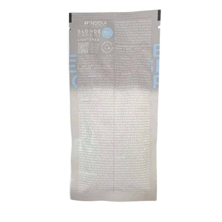 Indola Blonde Expert Pudră Decolorantă Albastră 9 + Tonuri – 30g | Decolorare Intensă cu Neutralizare Anti-Galben - Păr